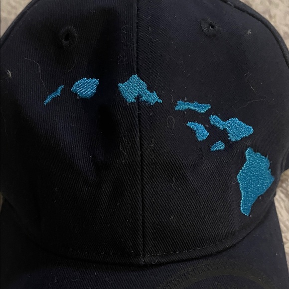 Robin Ruth Navy Blue Hawaii Cap - Picture 3 of 7